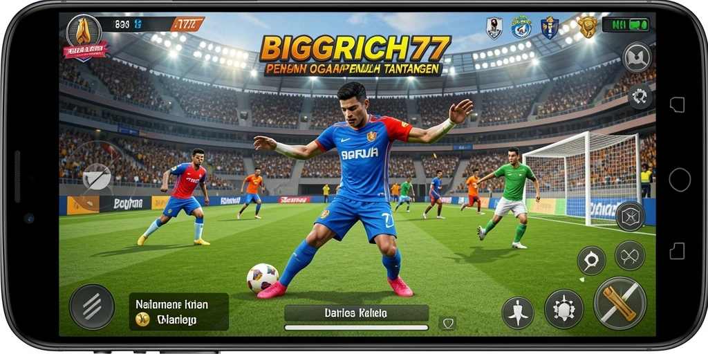 Tampilan gameplay menegangkan dari BIGRICH77 yang penuh aksi.