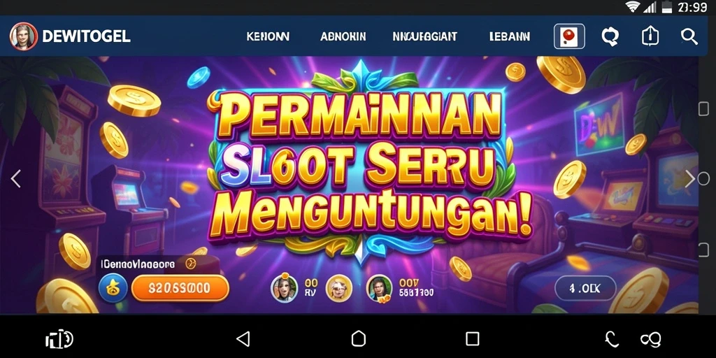 Tampilan gameplay seru DEWITOGEL di slot yang menarik.