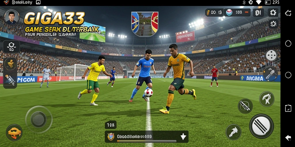 Tampilan gameplay GIGA33 yang memukau dan realistis.