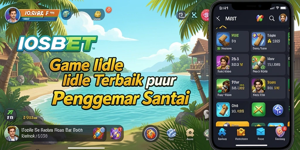 Screenshot IOSBET menampilkan gameplay santai yang menarik.