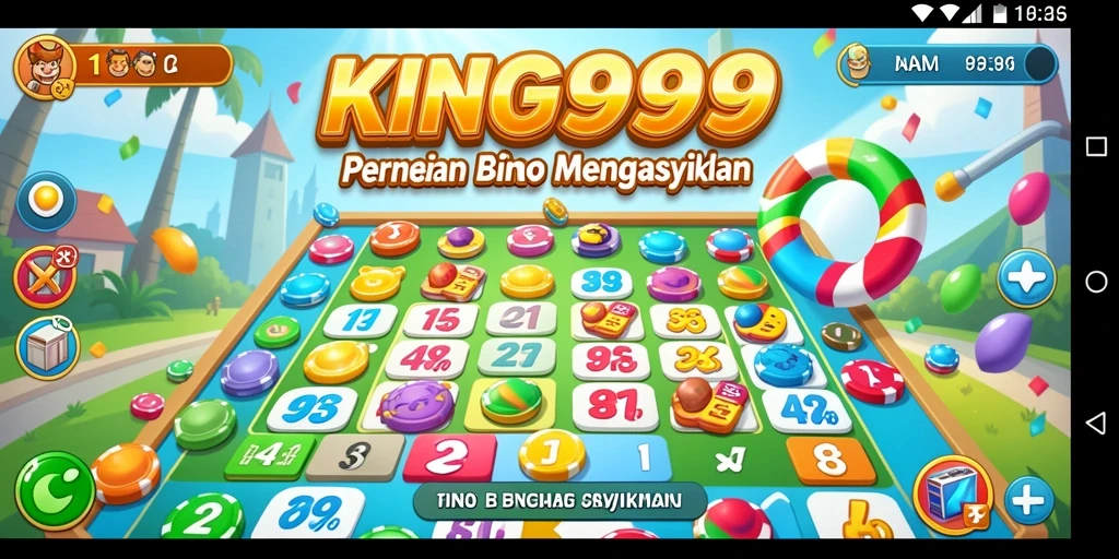 Tampilan utama KING999 yang menampilkan gameplay Bingo yang seru.