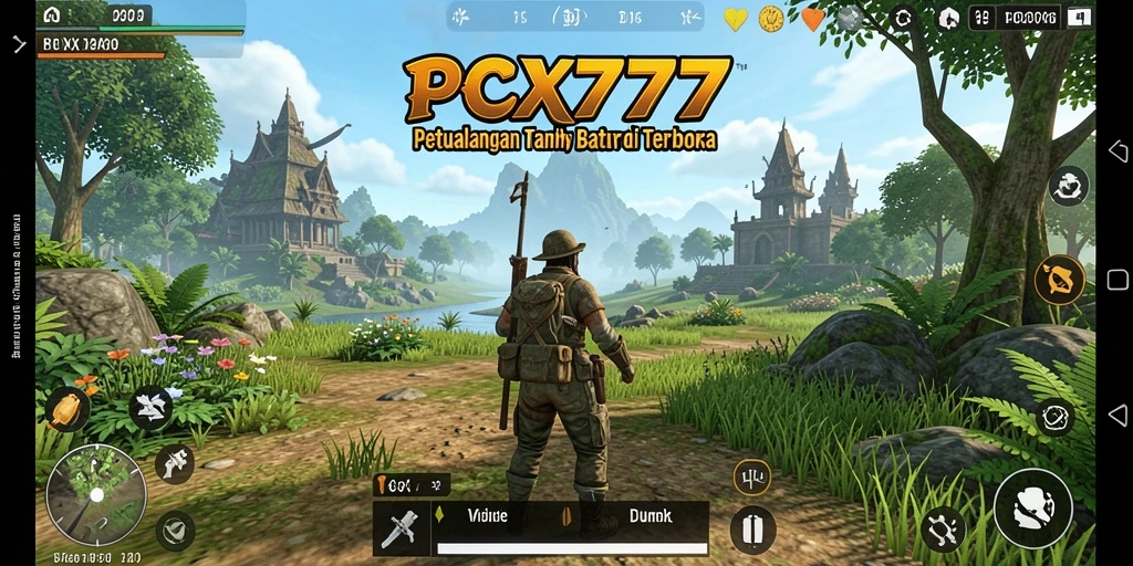 Tangkapan layar dari gameplay Open World yang luar biasa di PCX777.