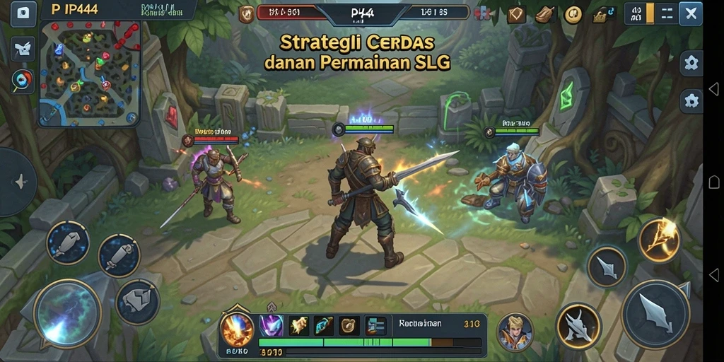 Tampilan gameplay seru dan mendebarkan dari PP444.