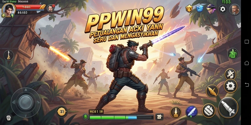 Screenshot gameplay PPWIN99 menampilkan aksi mendebarkan dan tantangan seru.