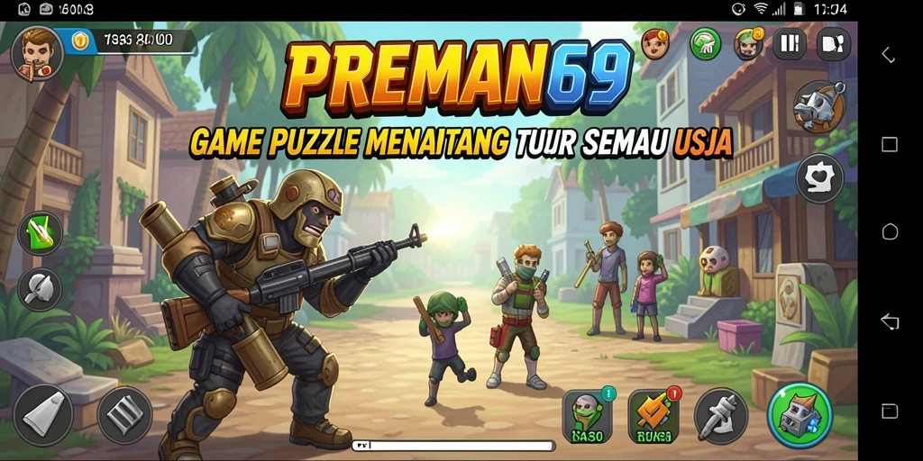 Tangkapan layar gameplay <strong>PREMAN69</strong> menunjukkan tantangan teka-teki yang menarik.