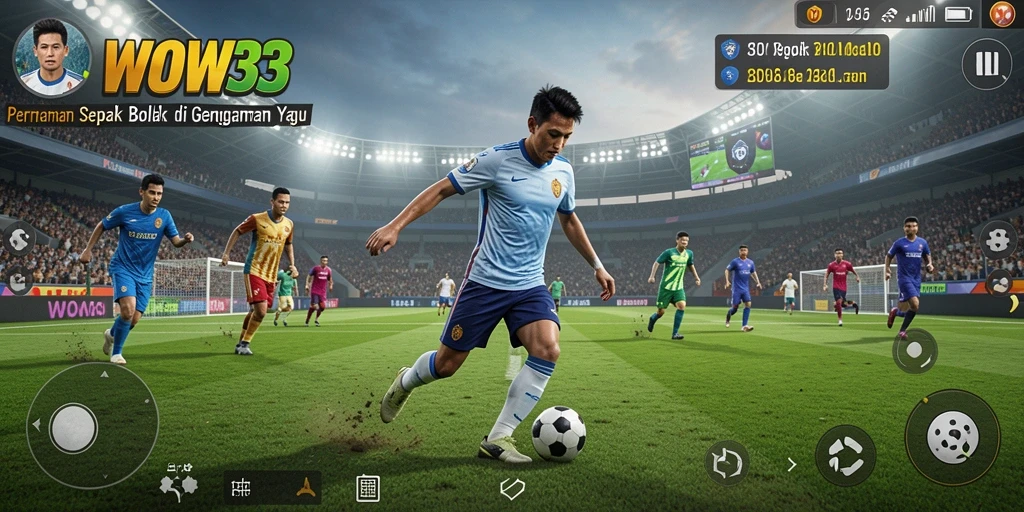 Tampilan gameplay WOW33 yang seru dan mendebarkan.
