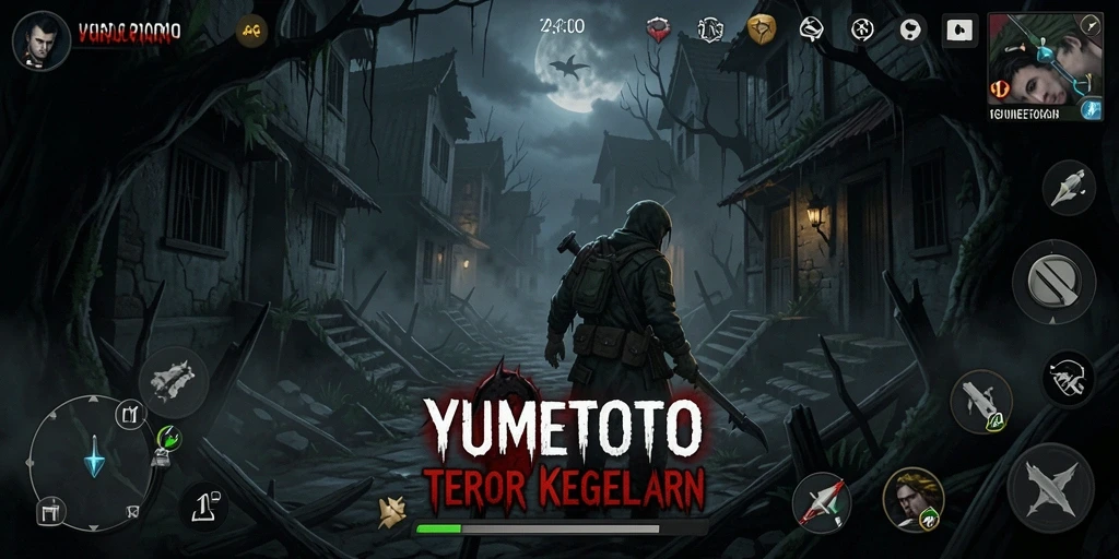 Screenshot menampilkan momen menegangkan di YUMETOTO dengan grafik yang memukau.